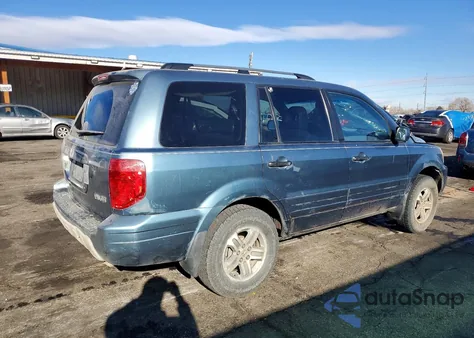 2005 Honda Pilot Exl z USA, uszkodzony, nr VIN 2HKYF18795H501830